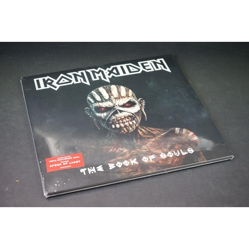 988 - Vinyl - Three Iron Maiden limited edition LP's to include The Final Frontier ltd edition double pict... 