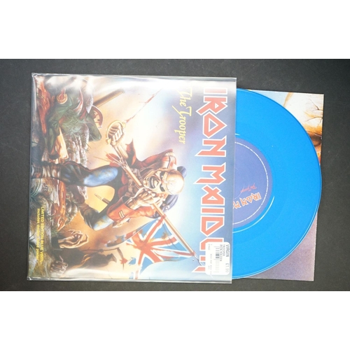 990 - Vinyl - Twenty Two Iron Maiden 7