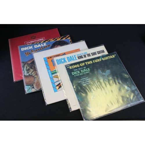 1004 - Vinyl - Approx 50 surf LPs including The Rip Chords, The Regents, The Hondells, Dick Dale (including... 