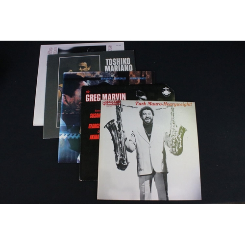 1027 - Vinyl - Over 80 Jazz LPs including Hank Mobley, Chris McGregor's Brotherhood Of Breath, Charles Lloy... 