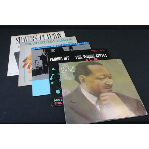 1036 - Vinyl - Over 80 Jazz LPs including Lester Young, Bill De Arango, Art Mardigan, Jimmy Woods Sextet, P... 