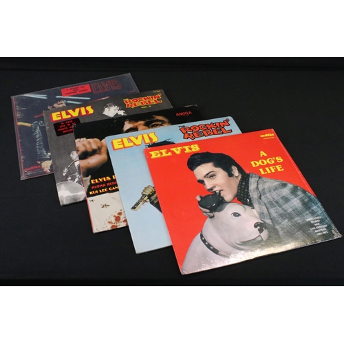 845 - Vinyl - Collection of 60 Elvis Presley LPs & 2 box sets spanning his career including ltd editions a... 