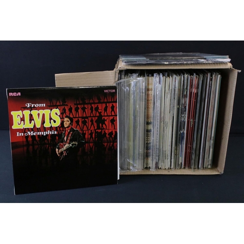 846 - Vinyl - Over 70 Elvis Presley LPs spanning his career including ltd editions, sealed examples, with ... 