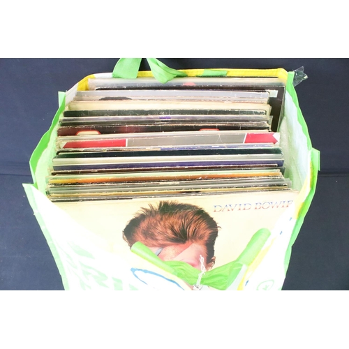 1040 - Vinyl - Over 50 Rock and Pop LPs to include: Fleetwood Mac, Yes, David Bowie, The Beatles, Blondie, ... 