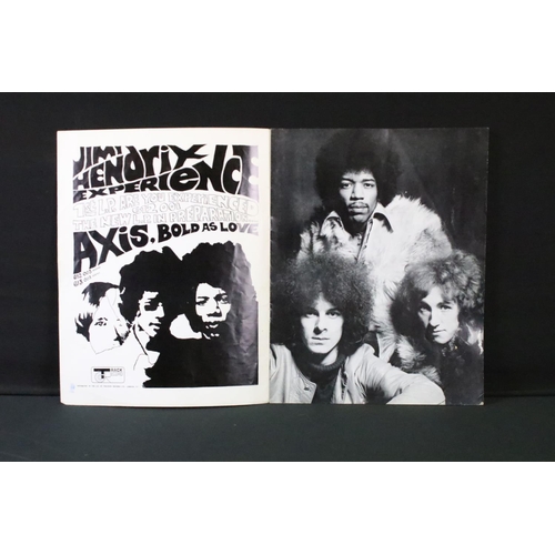 1116 - Music Memorabilia - Tour programme for the 1967 winter tour featuring Jimi Hendrix, The Pink Floyd, ... 