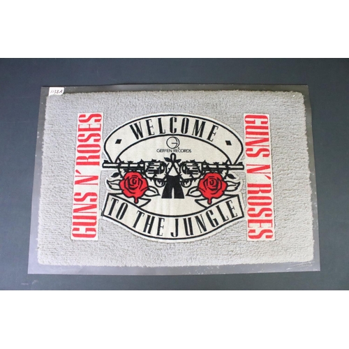 1138A - A rare Guns N Roses 'Welcome To The Jungle' door mat. 1987 US promotional only 27