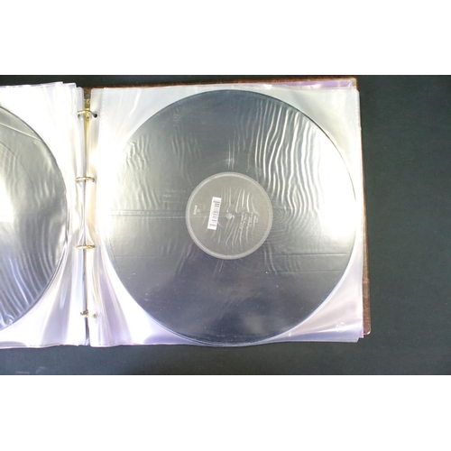 49A - Vinyl – Aphex Twin AFX Analord Series with binder.  Includes all 11 records in the binder.  Also inc... 