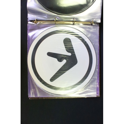 49A - Vinyl – Aphex Twin AFX Analord Series with binder.  Includes all 11 records in the binder.  Also inc... 