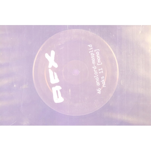 49A - Vinyl – Aphex Twin AFX Analord Series with binder.  Includes all 11 records in the binder.  Also inc... 