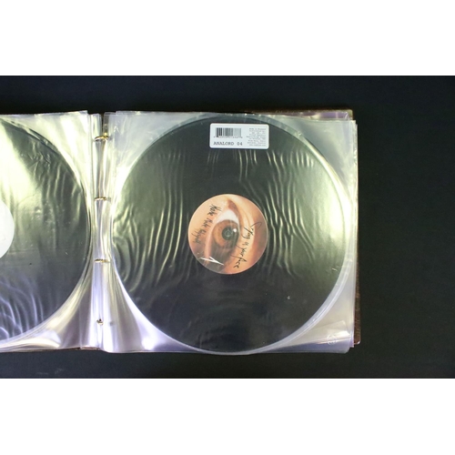 49A - Vinyl – Aphex Twin AFX Analord Series with binder.  Includes all 11 records in the binder.  Also inc... 