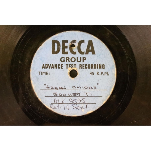 967A - Vinyl - Booker T Green Onions Decca Recording Group Advance Test acetate