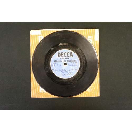 971A - Vinyl - The Tokens I'll Do My Crying Tomorrow Decca Recording Group Advance Test acetate