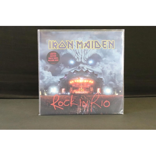 991A - Vinyl - Five Iron Maiden Ltd Edition picture disc LP's to include A Matter Of Life And Death (2006),... 