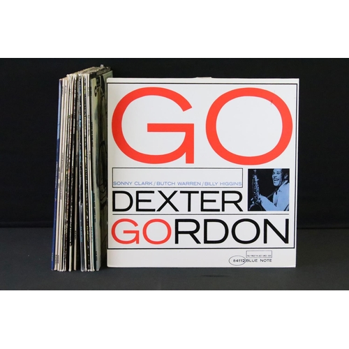 1016 - Vinyl - 15 French early to mid 80's reissue Jazz LPs on Blue Note to include Dexter Gordon, Horace S... 