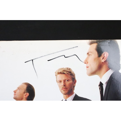 1106 - Memorabilia & Autographs - Tin Machine LP signed to front by all four members including David Bowie.