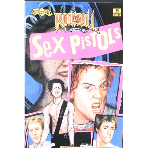 1108 - Memorabilia - Rock N Roll Comics The Sex Pistols August 1990 edition