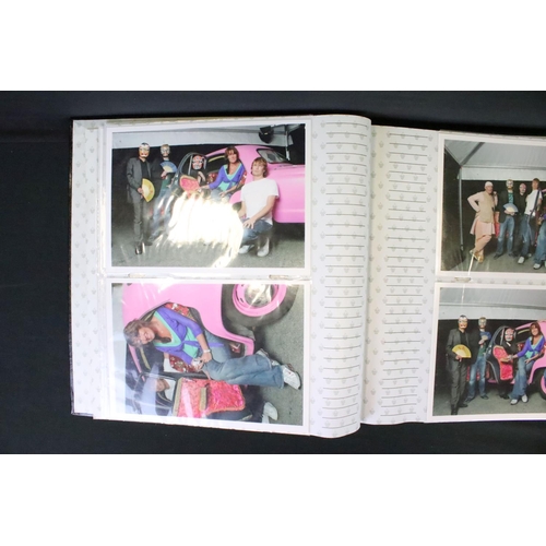 1113 - Memorabilia - A photo album containing candid photos from a Rolling Stones aftershow party, along wi... 