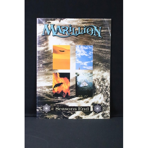 1123 - Memorabilia - Two Marillion tour programmes to include Welcome To The Garden Party summer 1986 and S... 