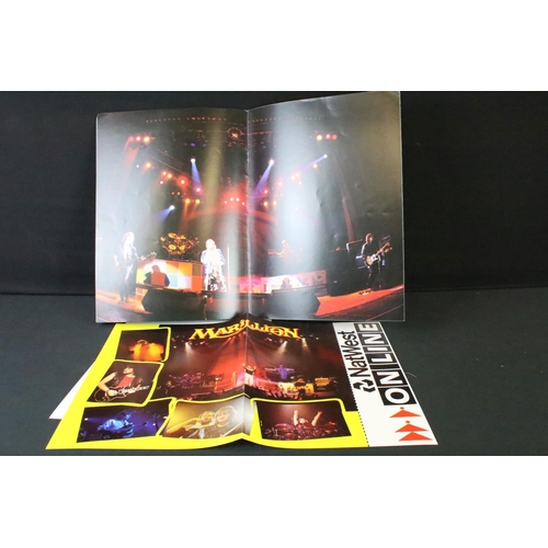 1123 - Memorabilia - Two Marillion tour programmes to include Welcome To The Garden Party summer 1986 and S... 