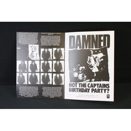 1124 - Memorabilia - The Damned 1986 UK tour programme along with a tour scarf with May/June 1985 tour date... 