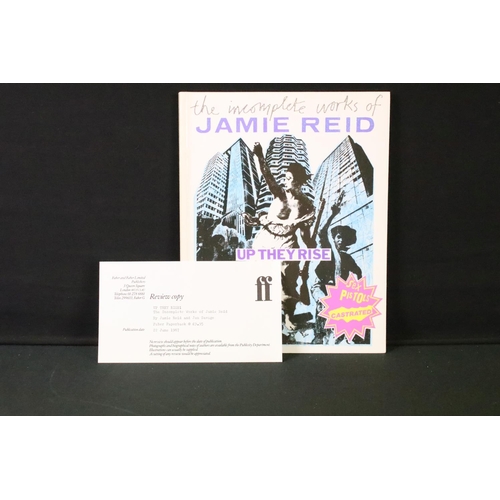 1137 - Memorabilia / Book - Up They Rise: Incomplete Works of Jamie Reid, original 1987 1st publication cop... 