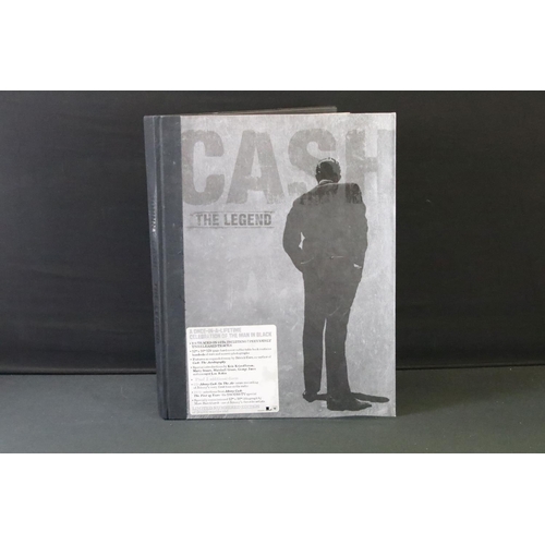 1138 - Memorabilia - CASH The Legend book/CD/DVD ltd edition No. 3358 / 20,000