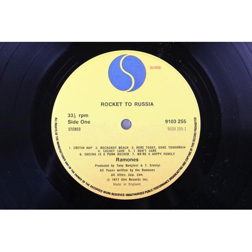 476A - Vinyl - 3 The Ramones original UK pressing albums to include: Ramones (9103 253, with printed insert... 