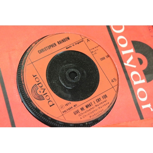 277 - Vinyl - Over 200 mainly 1970’s Rock & Pop 7” singles including foreign pressings. Artists include Er... 