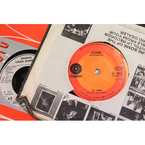 278 - Vinyl - Over 200 Rock & Pop mainly 1970’s 7” singles including foreign pressings to include: Jethro ... 