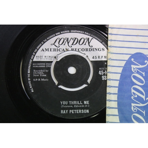 286 - Vinyl - Over 100 singles on London Records, Including Rockabilly, Rock ‘N’ Roll, Beat and Pop. Condi... 