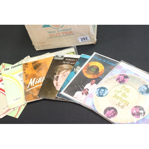 292 - Vinyl - Over 100 1950’s / 1960’s 7” EP’s including Rock ’N’ Roll, Beat, Pop including foreign pressi... 