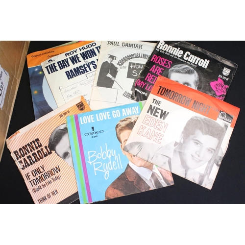 293 - Vinyl - Over 70 Rock ’N’ Roll / Pop Picture Sleeve 7” singles including many foreign pressings and r... 