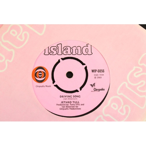 296 - Vinyl - 34 7” singles on Island Records, mainly Pink labels, or Pink Rim labels to include: Bob Marl... 