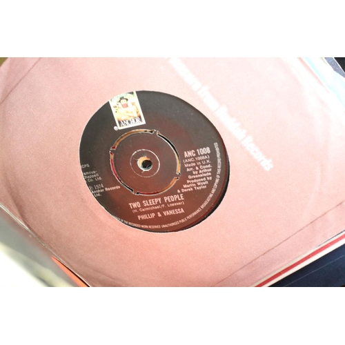 300 - Vinyl - Over 150 mainly 1970’s Rock / Pop 7” singles including foreign pressing to include: Procol H... 