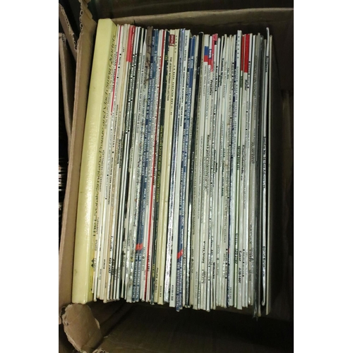 1075 - Vinyl -  Large collection mainly classical LPs in four boxes including Stereo examples, ED1's and ot... 