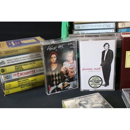 1143 - Cassettes – Over 50 Rock, Pop & Comedy cassettes including Supremes, Boomtown Rats, The Beatles, Sta... 