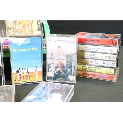 1143 - Cassettes – Over 50 Rock, Pop & Comedy cassettes including Supremes, Boomtown Rats, The Beatles, Sta... 