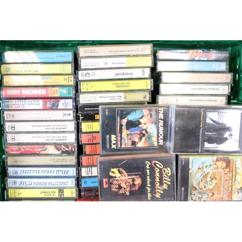 1143 - Cassettes – Over 50 Rock, Pop & Comedy cassettes including Supremes, Boomtown Rats, The Beatles, Sta... 