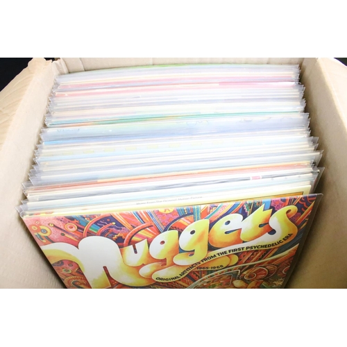 872 - Vinyl - Approx 50 Garage, Rock, Beat, Mod, Surf compilations including Nuggets (double), Rock & Roll... 