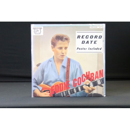 874 - Vinyl - Over 70 Eddie Cochran LPs spanning his career including original pressings, reissues, and fo... 