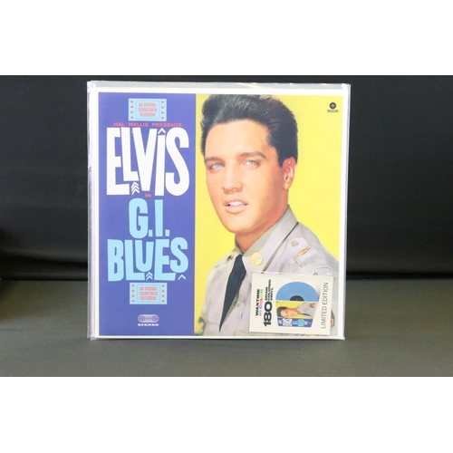 882 - Vinyl - 30 Elvis LPs and 1 10