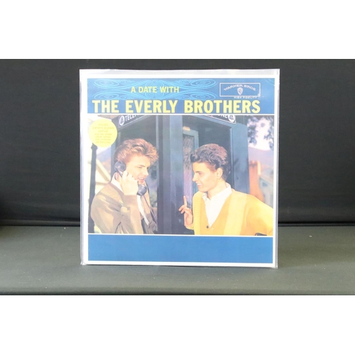 885 - Vinyl - Approx 30 LPs from the Everly Brothers including picture discs, and a Bear Family 3CD box se... 