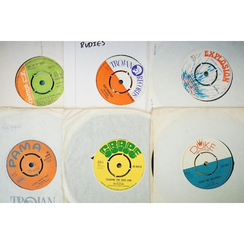 964 - Vinyl - 22 UK & Jamaican Reggae / Ska / Roots singles to include: Norma Frazer (Coxsone), The Jolly ... 