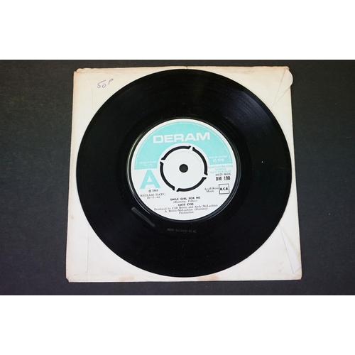 966 - Vinyl - 3 Original UK Demo Promo 7” singles on Deram Records to include The Cuppa T (DM 185) EX-, Ma... 