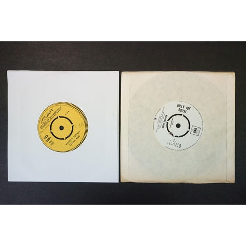 969 - Vinyl - 6 Original UK Demo / Promo 7” singles on London & CBS Records to include: Onyx (CBS 4635), E... 