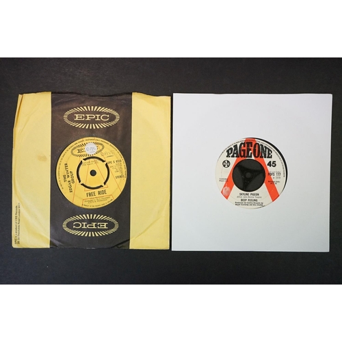 970 - Vinyl & Autograph - 9 Original UK Demo Promo 7” singles to include: Guess Who? (7N 25305), Quiet Wor... 