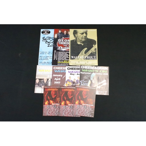 1100 - Memorabilia - Collection of tickets and flyers for local Bristol and Wiltshire venues plus stubs for... 