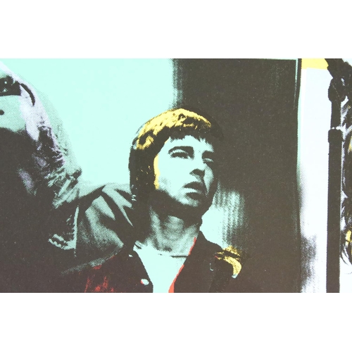 1136 - Memorabilia - 3 rare Oasis promo only items to include: Oasis Andy Warhol Pop Art Familiar To Millio... 