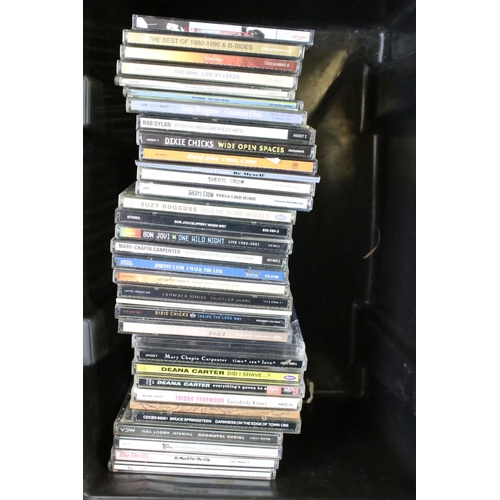 1137A - CDs - Approx 300 Rock & Pop CDs including Oasis, Led Zeppelin, Kings Of Leon, White Stripes, Bob Mar... 