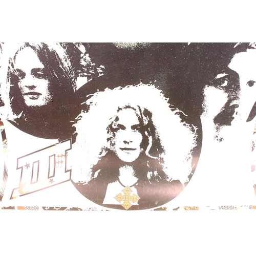 1145 - Music Posters - Approx 15 rolled mainly music posters including Led Zeppelin, Walter Trout and other... 